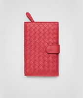 Bottega Veneta® Fraise Intrecciato Nappa Continental Wallet Bottega Veneta® Fraise Intrecciato Nappa Continental Wallet