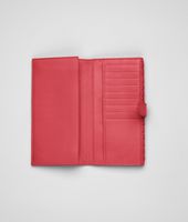 Bottega Veneta® Fraise Intrecciato Nappa Continental Wallet Bottega Veneta® Fraise Intrecciato Nappa Continental Wallet