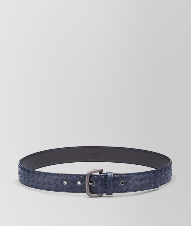 BOTTEGA VENETA BELT IN LIGHT TOURMALINE INTRECCIATO VN Belt U fp