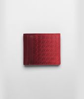 Bottega Veneta® Portemonnaie aus Intreccio Match Fumé Fraise Bottega Veneta® Portemonnaie aus Intreccio Match Fumé Fraise