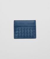 Bottega Veneta® Électrique Intrecciato VN Card Case Bottega Veneta® Électrique Intrecciato VN Card Case