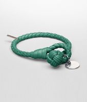 Bottega Veneta® Armband aus Nappaleder Intrecciato Menthe Bottega Veneta® Armband aus Nappaleder Intrecciato Menthe
