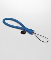 Bottega Veneta® Électrique Intrecciato Nappa Cell Phone Strap Bottega Veneta® Électrique Intrecciato Nappa Cell Phone Strap
