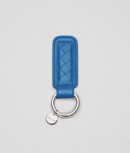BOTTEGA VENETA - Électrique Intrecciato Nappa Key Ring