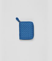 Bottega Veneta® Portemonnaie aus Nappaleder Intrecciato Électrique Bottega Veneta® Portemonnaie aus Nappaleder Intrecciato Électrique