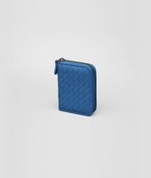 Bottega Veneta® Portemonnaie aus Nappaleder Intrecciato Électrique Bottega Veneta® Portemonnaie aus Nappaleder Intrecciato Électrique