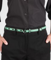 Bottega Veneta® Trèfle Intrecciato Nappa Glass Belt Bottega Veneta® Trèfle Intrecciato Nappa Glass Belt