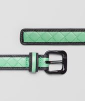 Bottega Veneta® Trèfle Intrecciato Nappa Glass Belt Bottega Veneta® Trèfle Intrecciato Nappa Glass Belt