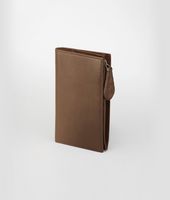 Bottega Veneta® Edoardo Walnut Madras Sfumato Continental Wallet Bottega Veneta® Edoardo Walnut Madras Sfumato Continental Wallet