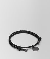 Bottega Veneta® Nero Intrecciato Nappa Bracelet Bottega Veneta® Nero Intrecciato Nappa Bracelet