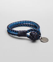 Bottega Veneta® Tourmaline Électrique Intrecciato Nappa Bracelet Bottega Veneta® Tourmaline Électrique Intrecciato Nappa Bracelet