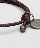 Bottega Veneta® Ebano Intrecciato Nappa Bracelet Bottega Veneta® Ebano Intrecciato Nappa Bracelet
