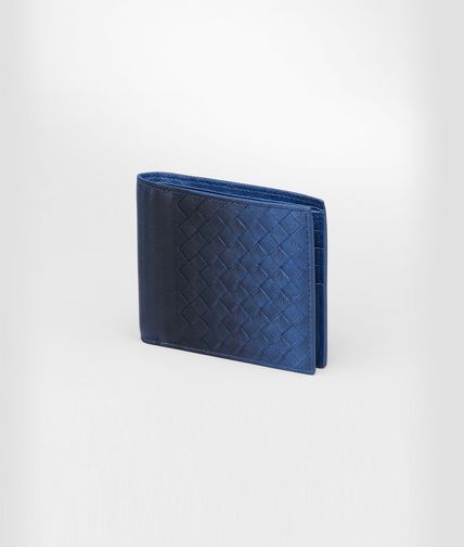 BOTTEGA VENETA - Électrique Intreccio Match Fumé Wallet
