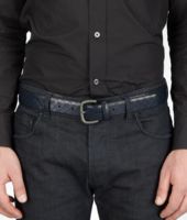 Bottega Veneta® Prusse Intreccio Scolpito Spazzolato Belt Bottega Veneta® Prusse Intreccio Scolpito Spazzolato Belt