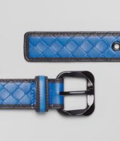 Bottega Veneta® Électrique Intrecciato Nappa Glass Belt Bottega Veneta® Électrique Intrecciato Nappa Glass Belt