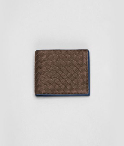 BOTTEGA VENETA - Edoardo Électrique Intrecciato Washed Vintage Wallet