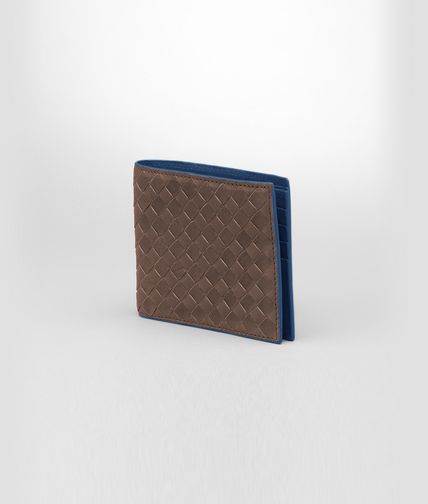 BOTTEGA VENETA - Edoardo Électrique Intrecciato Washed Vintage Wallet