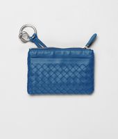 Bottega Veneta® Schlüsseletui aus Nappaleder Intrecciato Électrique Bottega Veneta® Schlüsseletui aus Nappaleder Intrecciato Électrique