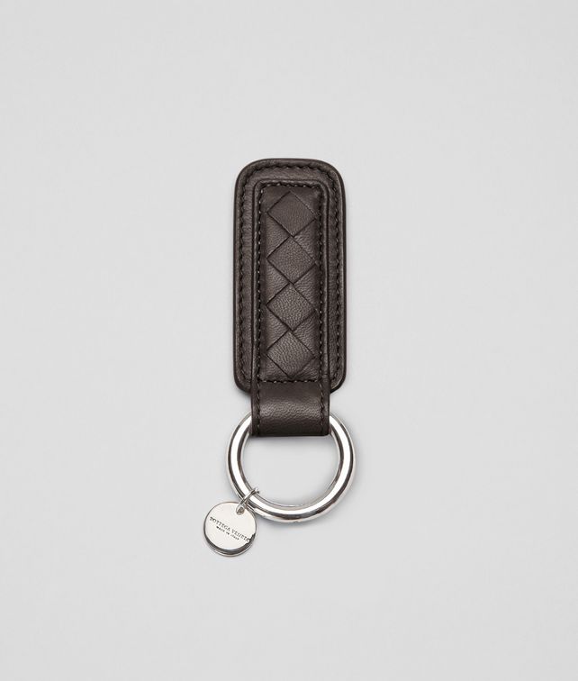 BOTTEGA VENETA Ebano Intrecciato Nappa Key Ring Keyring or Bracelets E fp