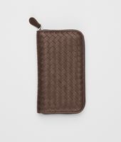 Bottega Veneta® Edoardo Électrique Intrecciato Washed Vintage Zip Around Wallet Bottega Veneta® Edoardo Électrique Intrecciato Washed Vintage Zip Around Wallet