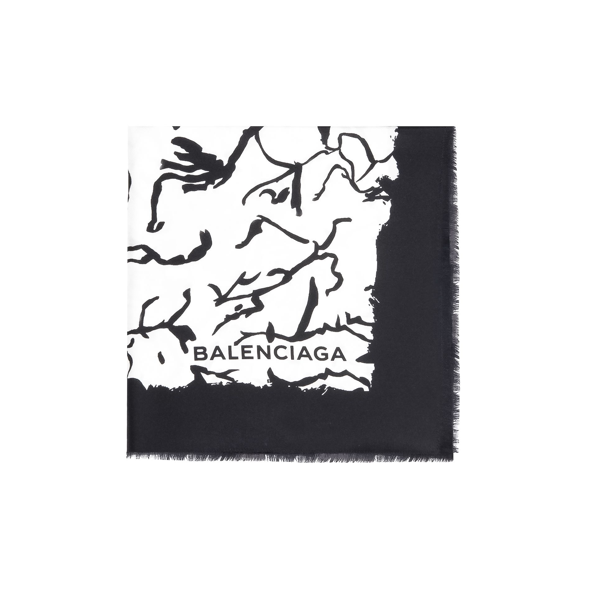 Balenciaga Halstuch Ink Drawing aus Twill
Balenciaga Halstuch Ink Drawing aus Twill
