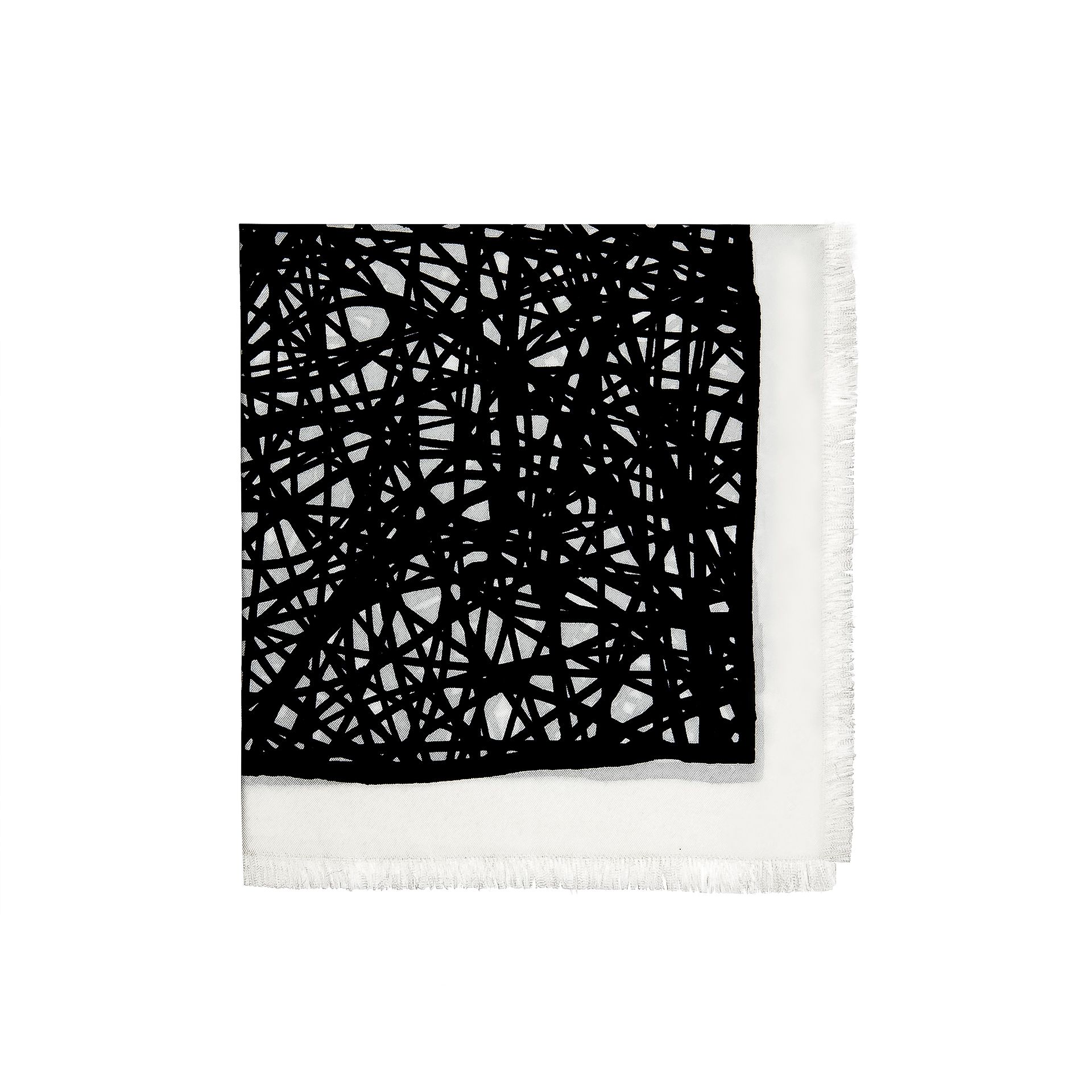 Balenciaga 'Noise' Twill Scarf
Balenciaga 'Noise' Twill Scarf
