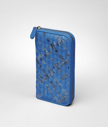 BOTTEGA VENETA - Électrique Intrecciato Ayers Nappa Zip Around Wallet