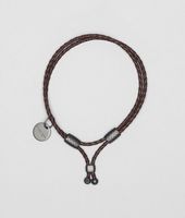 Bottega Veneta® Ebano Intrecciato Nappa Bracelet Bottega Veneta® Ebano Intrecciato Nappa Bracelet