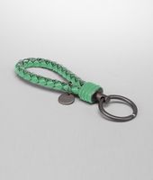 Bottega Veneta® Trèfle Intrecciato Ayers Livrea Key Ring Bottega Veneta® Trèfle Intrecciato Ayers Livrea Key Ring