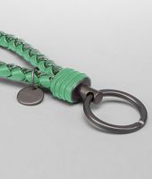 Bottega Veneta® Trèfle Intrecciato Ayers Livrea Key Ring Bottega Veneta® Trèfle Intrecciato Ayers Livrea Key Ring