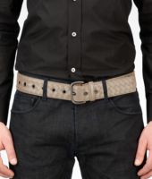 Bottega Veneta® Walnut Intrecciato VN Belt Bottega Veneta® Walnut Intrecciato VN Belt