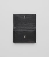 Bottega Veneta® Nero Madras Heritage Mirror Card Case Bottega Veneta® Nero Madras Heritage Mirror Card Case