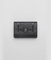Bottega Veneta® Nero Madras Heritage Mirror Card Case Bottega Veneta® Nero Madras Heritage Mirror Card Case