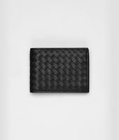Bottega Veneta® Nero Intrecciato Vachette Wallet Bottega Veneta® Nero Intrecciato Vachette Wallet