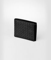 Bottega Veneta® Nero Intrecciato Vachette Wallet Bottega Veneta® Nero Intrecciato Vachette Wallet