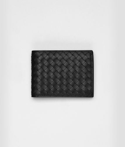 BOTTEGA VENETA - Nero Intrecciato Vachette Wallet