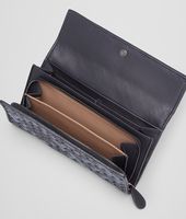 Bottega Veneta® Tourmaline Prusse Intrecciato Ayers Nappa Continental Wallet Bottega Veneta® Tourmaline Prusse Intrecciato Ayers Nappa Continental Wallet