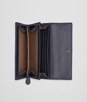 Bottega Veneta® Tourmaline Prusse Intrecciato Ayers Nappa Continental Wallet Bottega Veneta® Tourmaline Prusse Intrecciato Ayers Nappa Continental Wallet