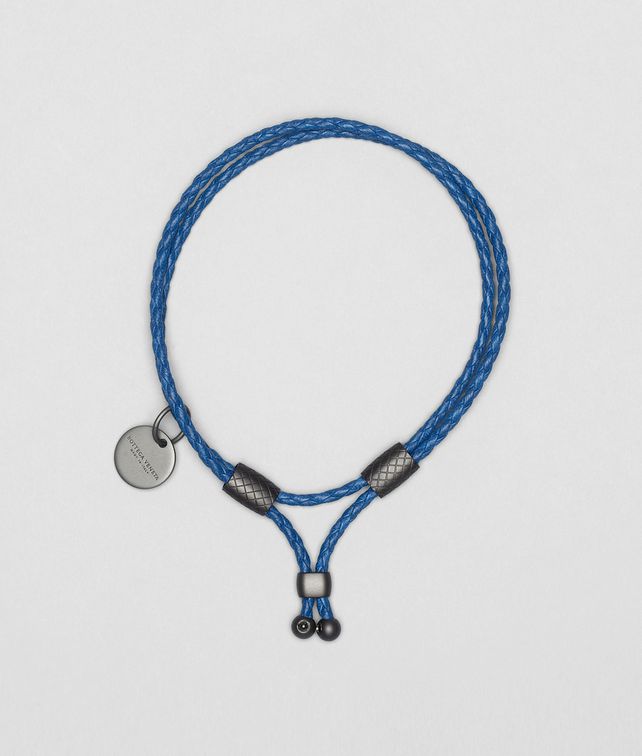 BOTTEGA VENETA Armband aus Nappaleder Intrecciato Électrique Weiteres Leder Accessoire E fp