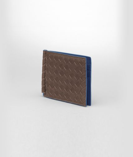 BOTTEGA VENETA - Edoardo Électrique Intrecciato Washed Vintage Wallet
