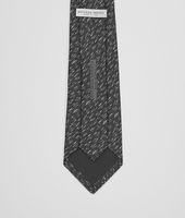 Bottega Veneta® KRAWATTE AUS SEIDE BLACK DARK GREY Bottega Veneta® KRAWATTE AUS SEIDE BLACK DARK GREY