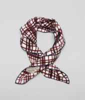 Bottega Veneta® AMARANTHE BLUE SILK POCKET SQUARE Bottega Veneta® AMARANTHE BLUE SILK POCKET SQUARE