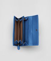 Bottega Veneta® Électrique Intrecciato Ayers Nappa Continental Wallet Bottega Veneta® Électrique Intrecciato Ayers Nappa Continental Wallet