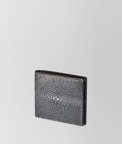 BOTTEGA VENETA - Nero Soft Stingray Wallet