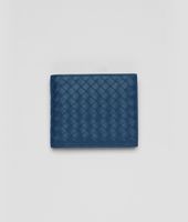 Bottega Veneta® Portemonnaie aus VN-Leder Intrecciato Électrique Bottega Veneta® Portemonnaie aus VN-Leder Intrecciato Électrique