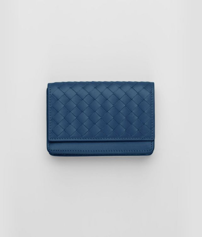 BOTTEGA VENETA Porta Carte Électrique in VN Intrecciato Porta Carte e Portamonete U fp