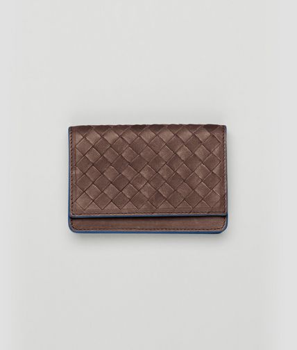 BOTTEGA VENETA - Edoardo Électrique Intrecciato Washed Vintage Card Case