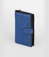 Bottega Veneta® Électrique Tourmaline Intrecciato Waxy Continental Wallet Bottega Veneta® Électrique Tourmaline Intrecciato Waxy Continental Wallet