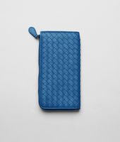 Bottega Veneta® Électrique Intrecciato Nappa Zip Wallet Bottega Veneta® Électrique Intrecciato Nappa Zip Wallet