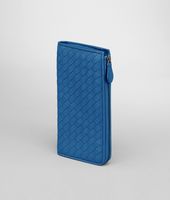 Bottega Veneta® Électrique Intrecciato Nappa Zip Wallet Bottega Veneta® Électrique Intrecciato Nappa Zip Wallet
